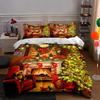 Christmas-themed Decor. Bedding Duvet Cover Sets Duvet Covers Pillowcases Gifts (1 * Duvet Cover 2 * Pillowcases, Without Duvet Insert)
