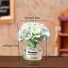 [JN] 1/12 Dollhouse Flower Miniature Flower Vase Model Doll Home Potted Plants Decor Toy Micro Landscape Plant