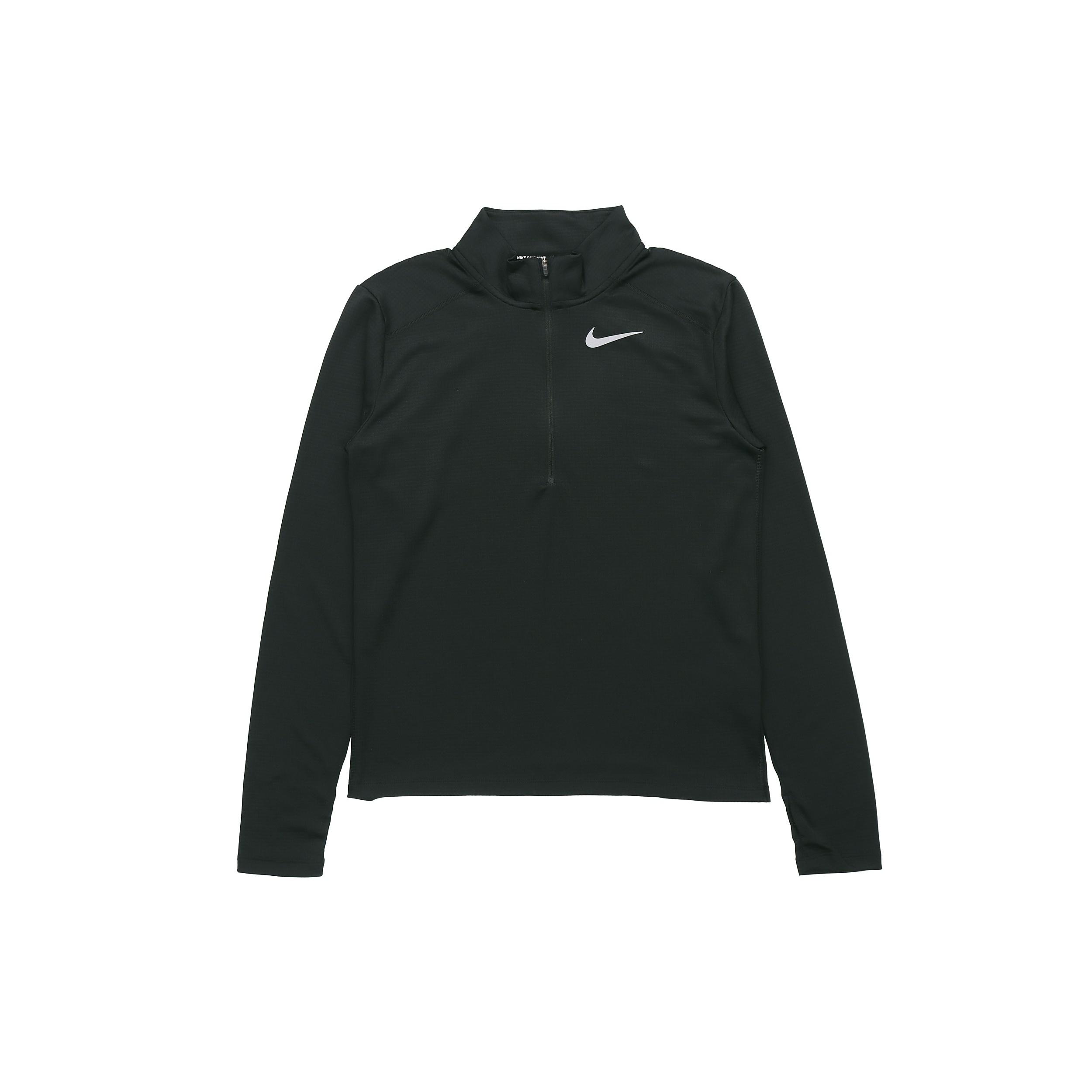 Nike Pacer Half-Cut Running Long Sleeve T-Shirt Men s Black BV4756-010 XL