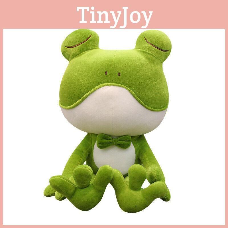 Cute Animal Stuffed Plush Soft Toy Frog Cuddly Pillow Doll Kids Bedtime Gifts