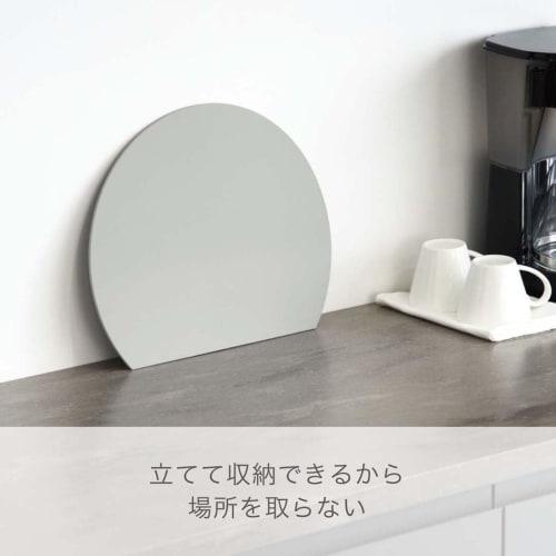 Shinki Synthetic Tombo Round Cutting Board, Wide, Gray, Versatile, Elastomer, Gentle on the Blade, Scratch-Resistant, Hygienic, Ag Antibacterial, Dish