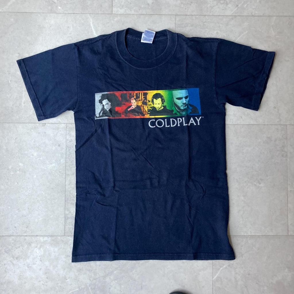Vintage Coldplay 05 Tour Britpop Rock Band T-Shirt Size Small