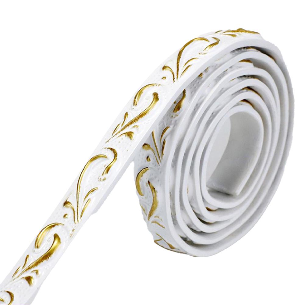 PVC Miękki Drutowy Stelaż Dekoracyjna Linia Krawędzi Ściany Samoprzylepna Listwa Wykończeniowa Rama Listwa Przypodłogowa Obrzeże Lustra Dekor Sufit Dekoracja Domu