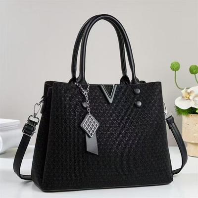High-quality PU Handbag Versatile Large Capacity Stylish and Trendy Shoulder Bag/crossbody Bag.