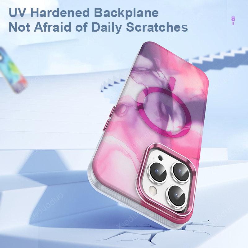 Aquarellmalerei Handyhülle für iPhone 13 14 Pro Max Magnethülle für iPhone 14 Plus Hülle iPhone 14 Pro