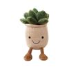 Succulents Plush Toy Pillow Decoration Plant Gift For Kids Flower Tulip Cactus 9.8''