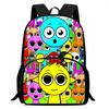 Rhythm Box Sprunki Spel Anime Rugzak Student Schooltas Computer Tas