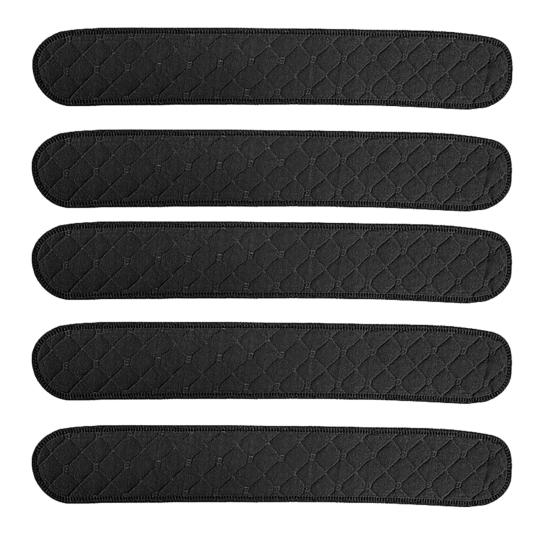 xiaobudian 1/5/10Pcs Cotton Bra Liner, Under-Breast Sweat Absorber Pads, Washable Moisture Wicking Boob Pad, Women Sweating Supplies