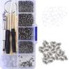 500 Pcs Portable Eyeglasses Frames Maintenance Sunglass Screwdriver Assorted  Eyeglasses Repairing