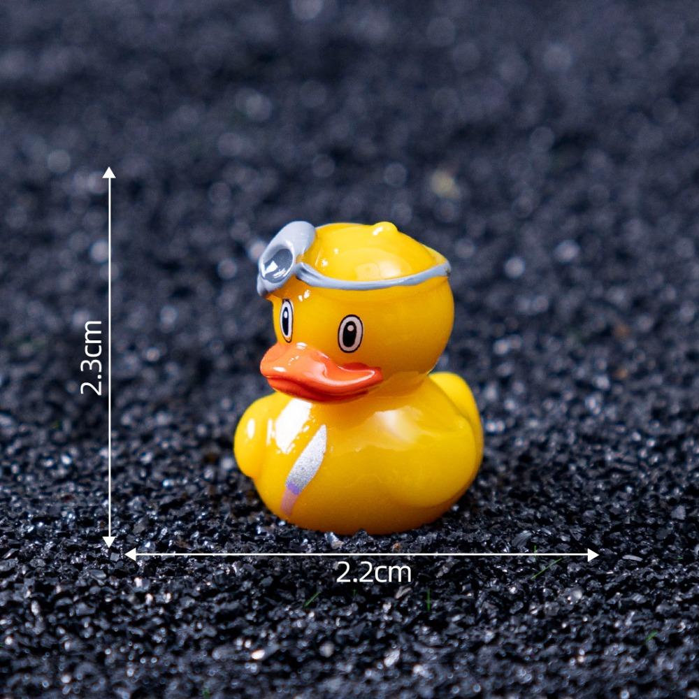 Creative Halloween Decoration Courtyard Terrarium Resin Craft Mini Duck Accessories Aquarium Decoration Halloween Decorations