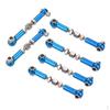 6 Pieces Aluminum Servo Linkage Pull Rod for HSP ZD HPI LRP