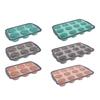 Heat Resistant Silicone Muffin Mold Tray 6 Cup Capacity Perfect For Birthday Parties Snacks Making Kitchen Accessory