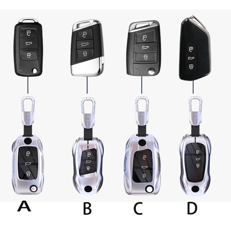 2026 Hot For Volkswagen VW Zinc Alloy Sports Car Styling for VW Golf 8 Mk8 GTI GTD R ID3 ID4 Cupra Formentor Tarraco Car Key Cas