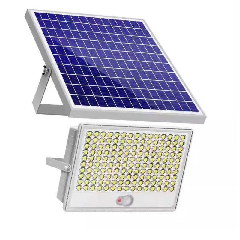 Ultra-Bright Solar LED Floodlight with Motion Sensor for Outdoor Spaces