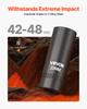 VEVOR Impact Socket Set, 3/8" Drive, 48-Piece Socket Set, 6-Point Sockets, SAE 5/16"-3/4" and Metric 8-19 Mm, 21-22 Mm