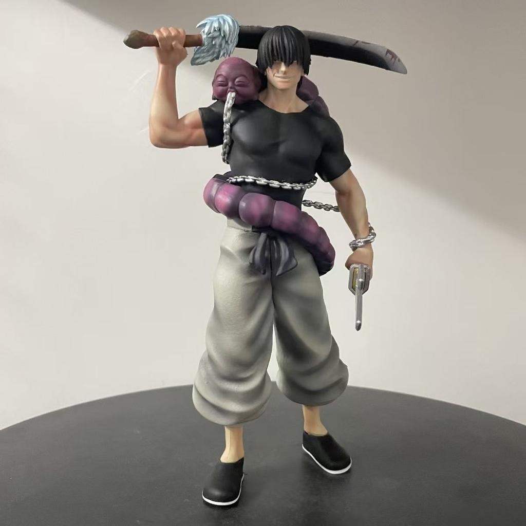 Anime Jujutsu Kaisen Collectible 21cm Figure Strongest Warrior Fushiguro Toji Model Action Figure PVC Boy Gift