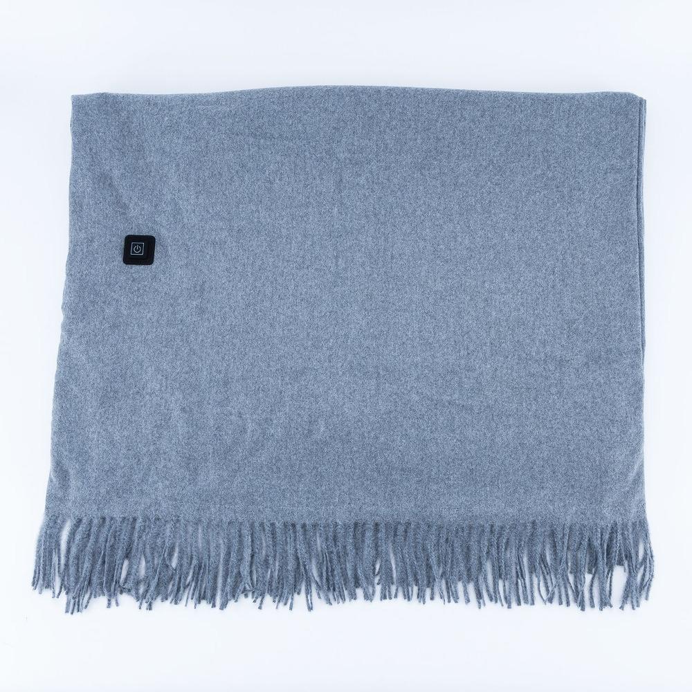 3 Heated Level USB Heating Shawl Portable Thermal Blankets Versatile Long Cape Style Shawl Indoor