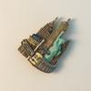 America New York Empire State Building 3D Stereoscopic Tourism Souvenirs Resin Painting Decoration Home Refrigerator Magnets