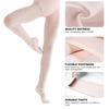 Women Girls Solid Color Transition Ballet Tights Ultra-Soft Comfortable Opaque Convertible Dance Tights Pantyhose Stocki