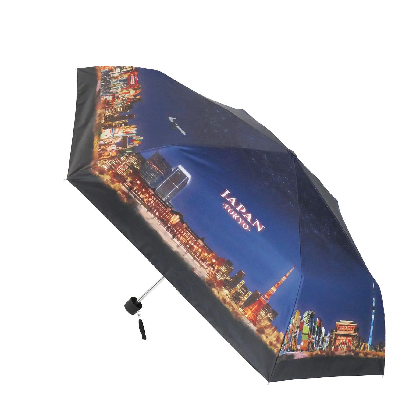 

Зонт складной Santos Emosible Sun и Tokyo Sparkling Night 55см x x, Япония, Дождь, Вид, Спицы, Прибл.. 24.5 6.5 4.5см, Темно-синий, JK-174-01