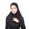 Beauty Muslim Hijab Islamic Jersey Turban Women Black Ninja Underscarf Caps Instant Head Scarf Full Cover Inner Coverings Hats