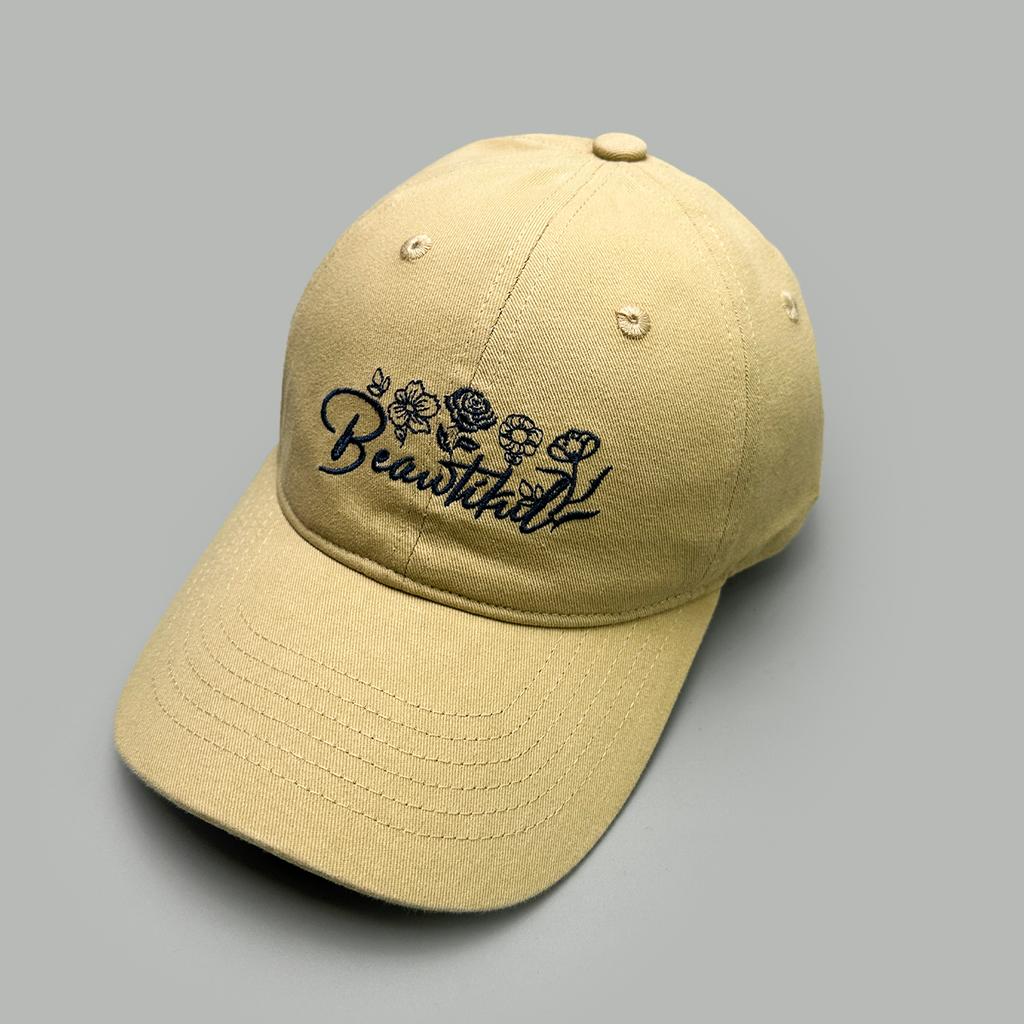 Korean Sweet Flower Letters Embroidery Baseball Hats Casual New Women Sunshade Retro Versatile Exquisite Fashion Ins Peaked Caps