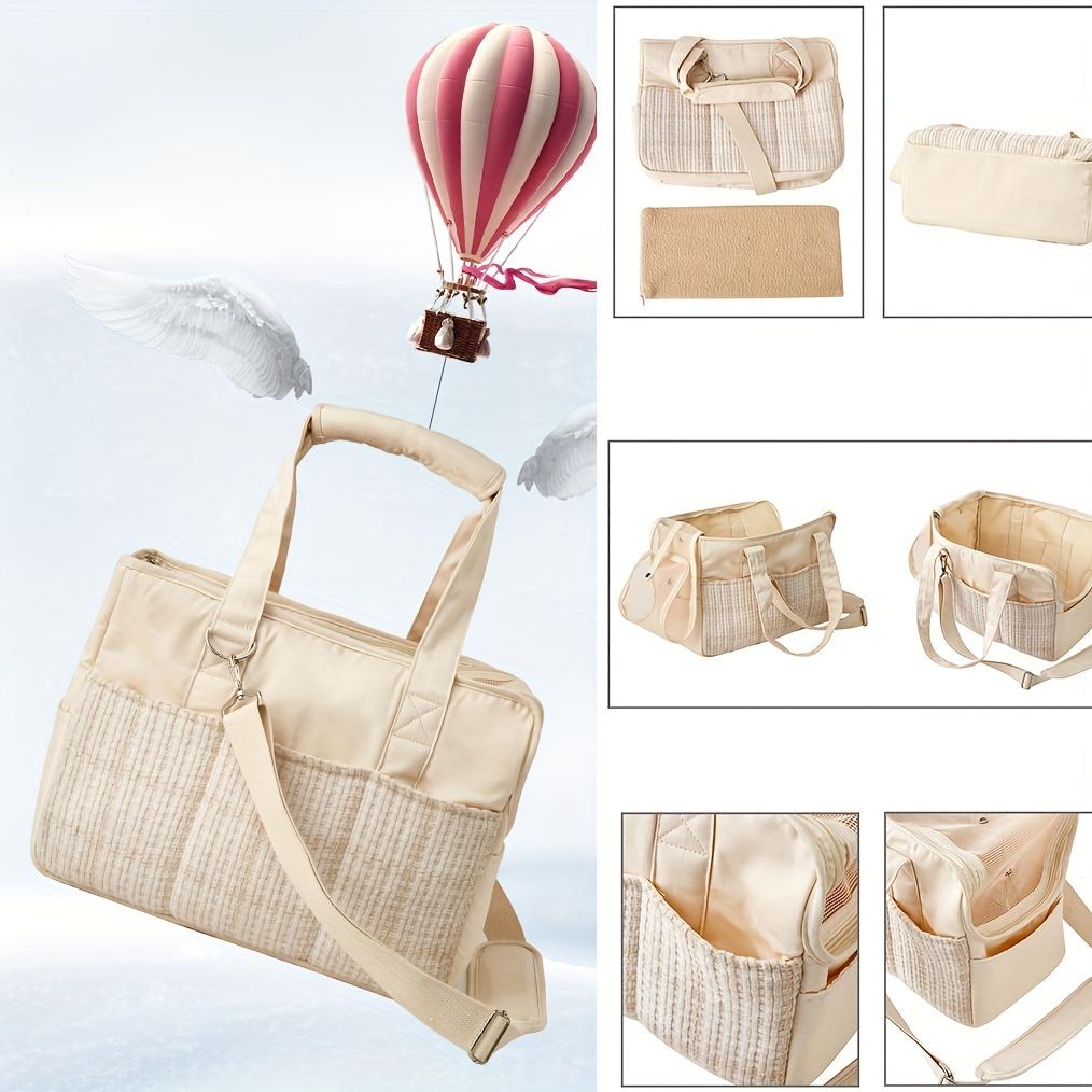 Mochila transportadora de mascotas liviana y portátil para viajar fácilmente con su amigo peludo