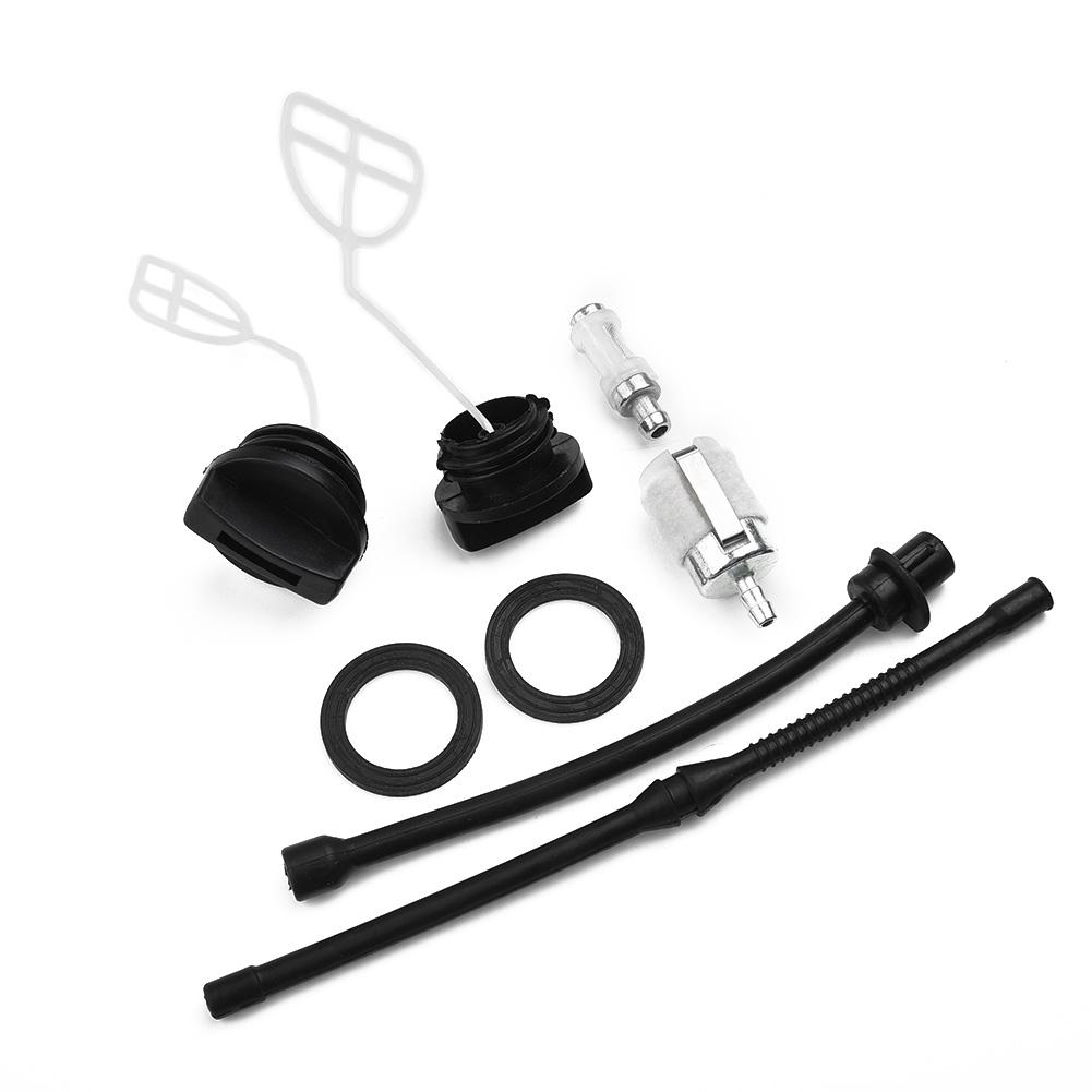 45CC 52CC Fuel Filter Set 58CC 4500 Chainsaw Hose Pipe Line Cover Tube