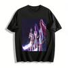 League of Legends KDA Group Printed T-Shirt Game Fans Support Casual Loose Short Sleeve Top Pure Cotton T-shirt