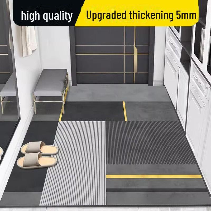 100*120CM Fortschrittliche Rutschfeste Eingangsmatte für Wohnzimmer Heimdekor