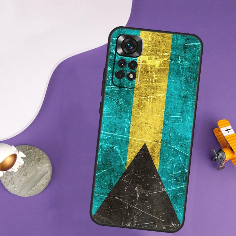 

Bahamas Flag Case For Xiaomi Redmi Note 13 14 Pro 12 9 10 11 Pro 10S 11S 12S Redmi 14C 13C 10C 12C Cover Redmi Note 11