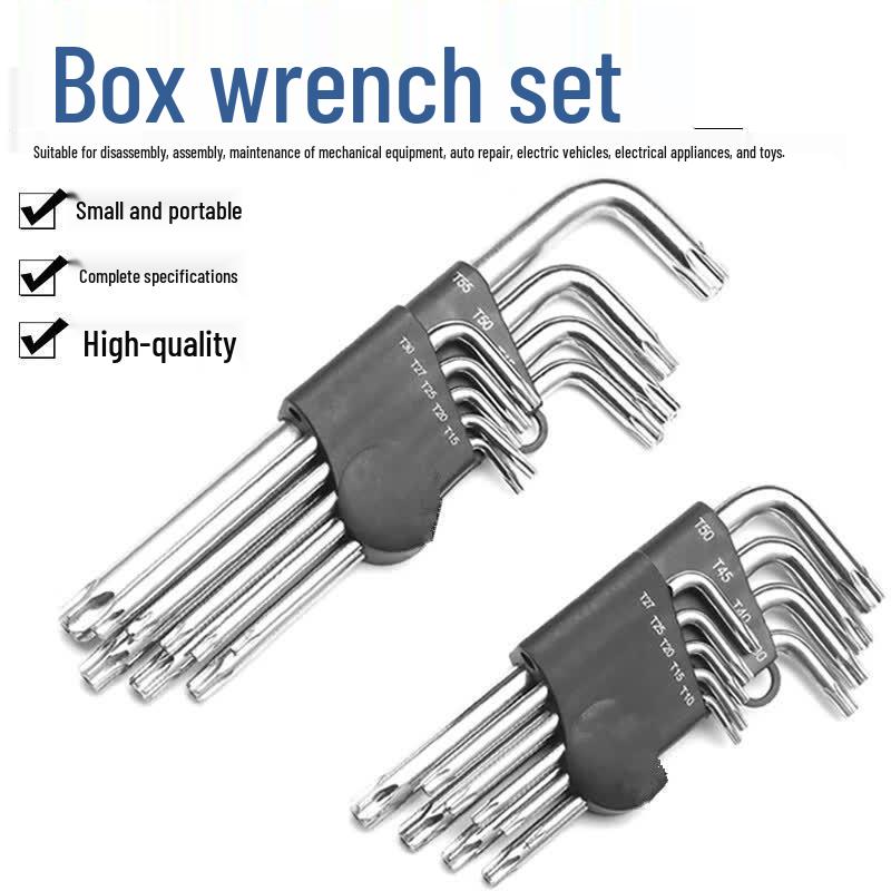Plum Blossom and Star-Shaped Hex Socket & Screwdriver Set