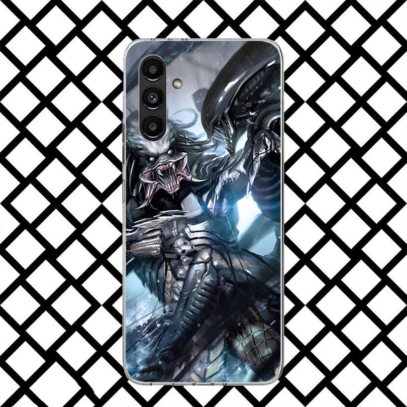 A-Alien Vs Predator Handyhülle für Samsung Galaxy A17 A37 A57 A16 A26 A36 A56 A15 A25 A35 A55 A14 A24 A34 A54 A13 A23 A33 A53 Ga