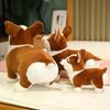 Cute Little Corgi Dog Plush Toy Doll Child Simulation Dog Pet Throw Pillow Doll Machine Doll Gift