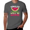 Watermelon Smile Tshirt Running Gym Short Sleeve Sports Tee Tshirt