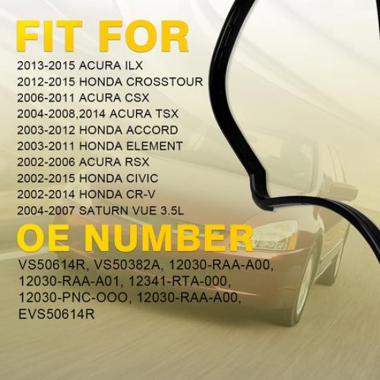 Engine Valve Cover Gasket Set for Honda Accord 2003-2012 2.4L L4 2354cc 144cid V