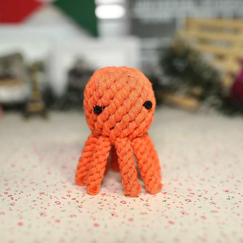 

Octopus Braided Cotton Rope Chew Toy