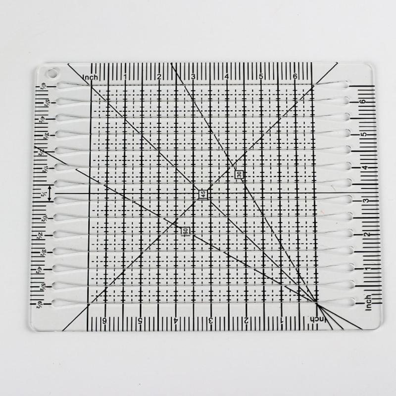 Patchwork Sewing Ruler Patchwork Cutting Templates Measuring Ruler for Clothing Sewing Project