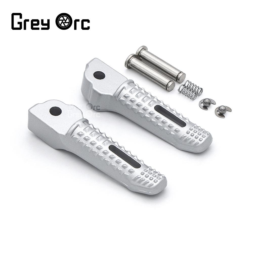 For BMW S1000RR 2009-2017 2019-2022 M1000RR 2020-2022  Motorcycle Rear Passenger Footrest Foot Peg Rest Pedal Bracket Kit серебряный