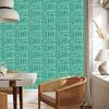 Polynesian Geometric Sea Pattern Wallpaper 50x1000