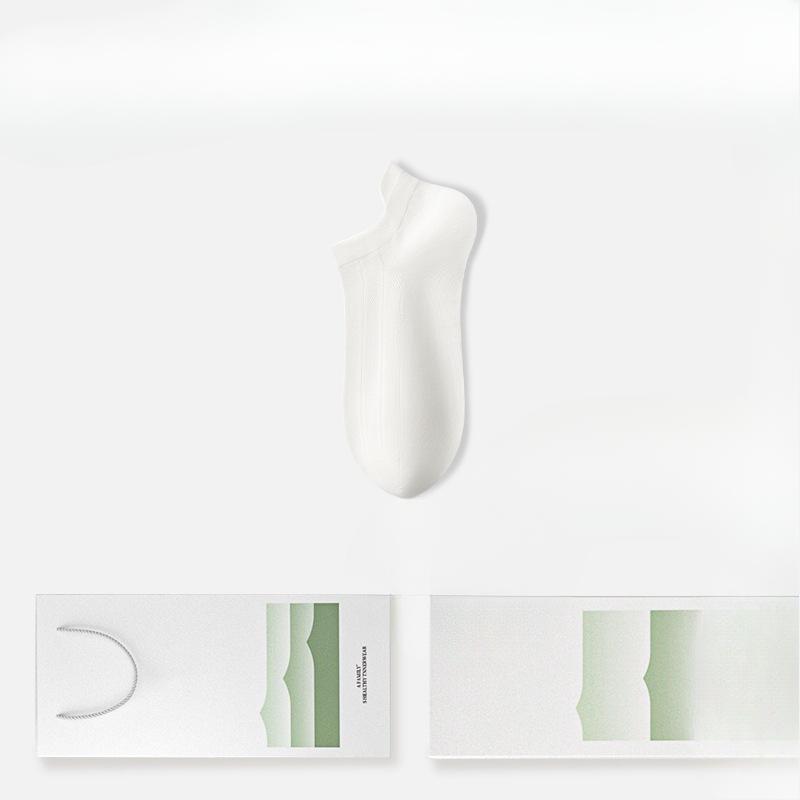 Men's Summer Thin Mesh Breathable Deodorant Sweat Absorbing Cool Socks