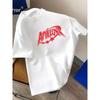 European Sizes  Men's T-Shirt   Printed Crew Neck Short-Sleeve T-Shirt, Comfortable Casual Short-Sleeved T-Shirt for Summer