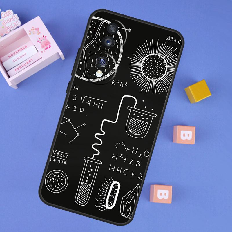 Science Biology Laboratory Case For Honor 400 Pro 200 70 90 Lite X9a X9b X9c X9d X8b X8c Win RT Magic 8 5 6 7 Pro Cover