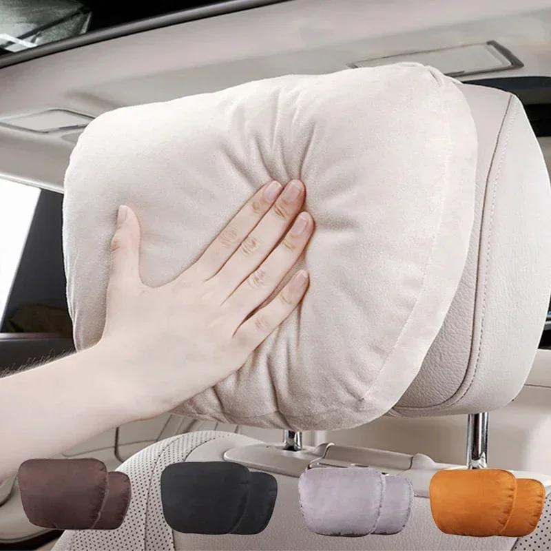HQCHS1 Car Headrest Neck Support Seat Pillow for Maybach Rest Headrest Soft Universal Adjustable High Quality Car Headrest Cushions