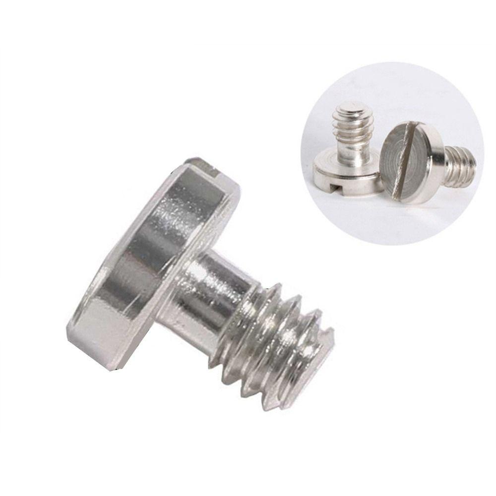 DSLR Camera Tripod Light Stand Camera Screw Tripod Mount Adapter Camera Plate Screw 1/4 Inch Screw