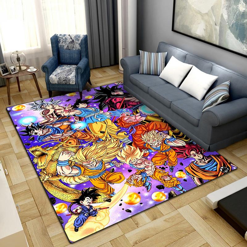 Dragon Ball  Area Carpet for Living Room Bedroom Home Decor Cool Movie Mat Floor Mat -LXR9