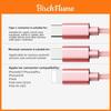 Apple Huawei Android 3 In 1 Fast Charging Cable With 2a Charger And Dual Usb Ports For Home Office Use