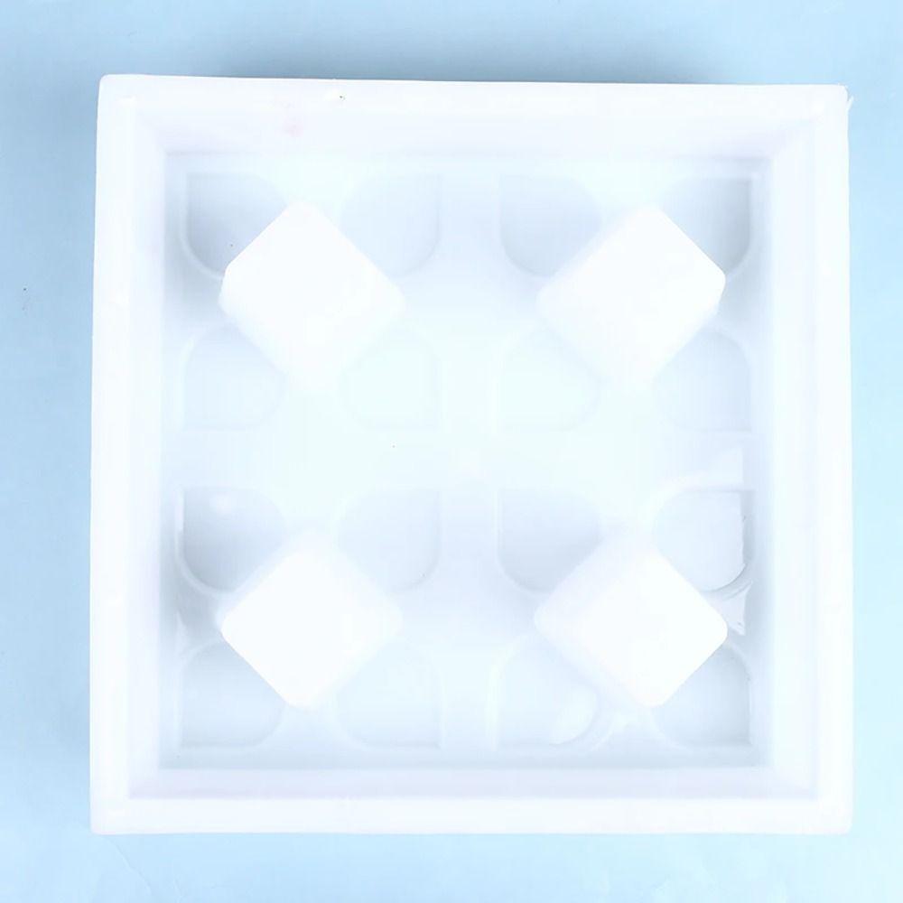 1Pcs 25x6cm Paving Brick Mould Plastic Reusable Stepping Stone Paver DIY Hollow Grass Concrete Path Maker Mold