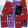 Phone Case for Samsung Galaxy S25 S23 S22 S24 Ultra FE A05 A06 A15 A16 A36 A37 A35 A54 A55 A56 A57 A25 A26 A53 A17 Spiderman Marvel Spider Man Cartoon
