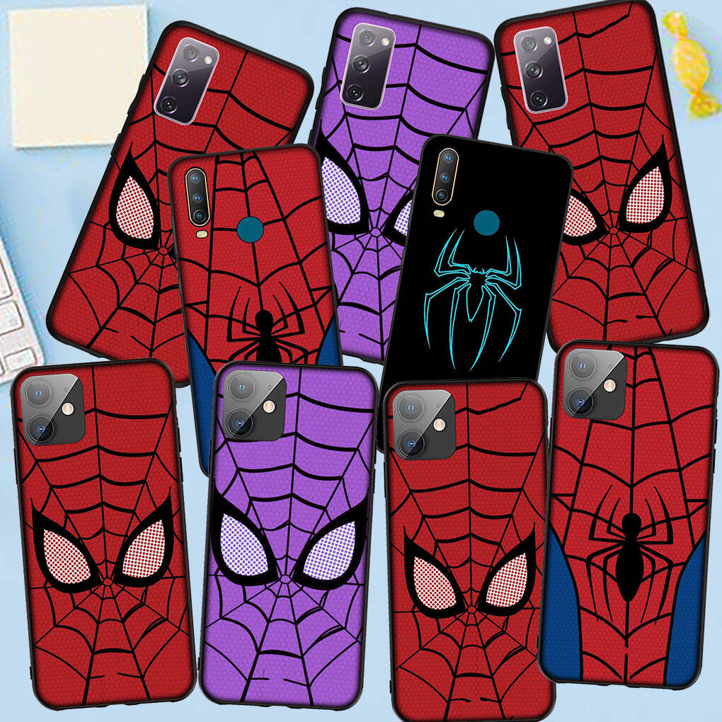 Phone Case for Samsung Galaxy S25 S23 S22 S24 Ultra FE A05 A06 A15 A16 A36 A37 A35 A54 A55 A56 A57 A25 A26 A53 A17 Spiderman Marvel Spider Man Cartoon
